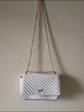 White Victoria Secret  Chain Strap Shoulder Bag